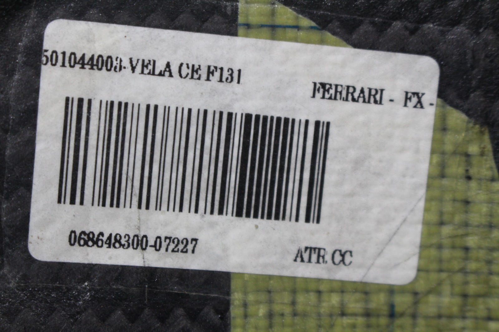 Ferrari F430 Carbon Fiber Center Radio Dash Bezel, Used Aftermarket P/N 68648300