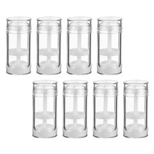 8 Pcs Empty Twist up Container Refillable Bottle Applicator Bottles