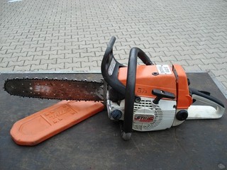 Motorsäge Kettensäge STIHL 026 in einsatzfähigermZustand 3 5 PS 37 cm Schwert