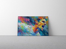 💎 Andy Murray Tennis Champion Series | Fine Art Pop 36x24 | Print H9