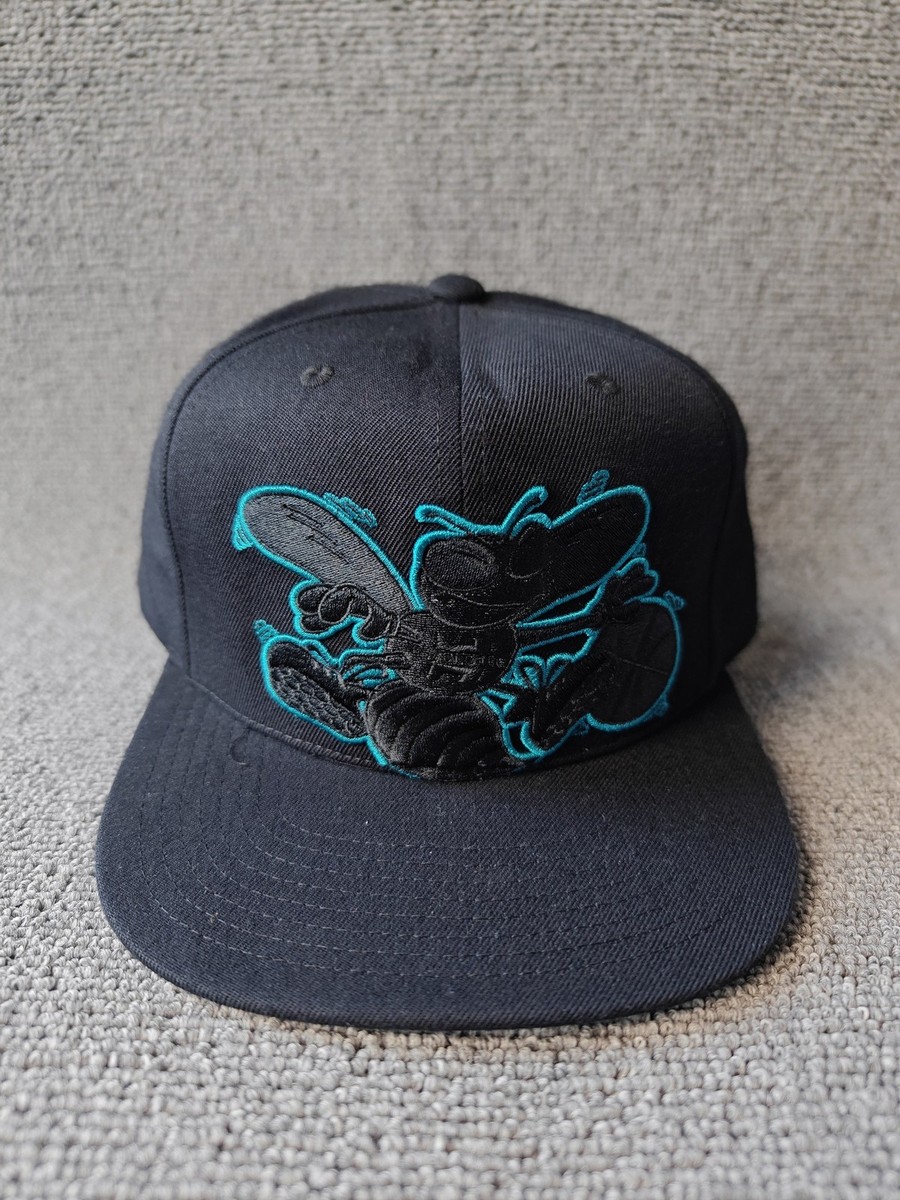 Mitchell & Ness Nostalgia Co. Black Snapback Cap Cartoon Mascot Embroidery