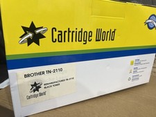 Image of Cartridge World Brother TN-2110 Black Toner – Genuine Unused Store Stock