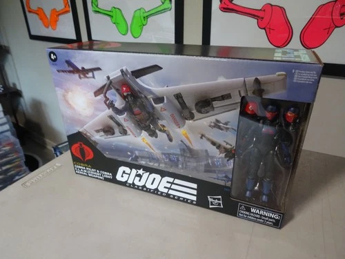 NEW G.I. Joe Classified Series #152 Cobra CLAW C.L.A.W. & Pilot Vehicle & FIGURE