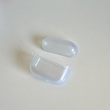 Clear Transparent Plastic Protective Cover Case Lightweight 2-Piece AirPods Pro