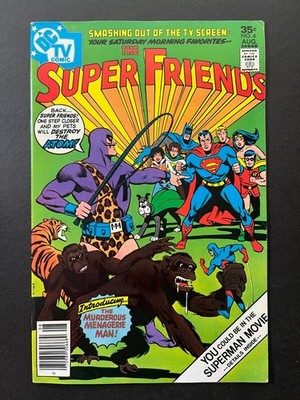 SUPER FRIENDS #6 *VERY SHARP!* (DC, 1977)  SUPERMAN!  BATMAN!  LOTS OF PICS!