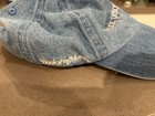 Book Person Denim hat Book of the Month strap back relax fit blue dad cap — photo 2