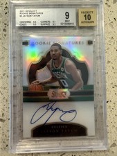 2017-18 Panini Select - Rookie Signatures Jayson Tatum #RS-JAY /199 (AU, RC)