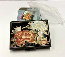 Vintage Tissue Box With Mirror Decorative Purse Size New In Package