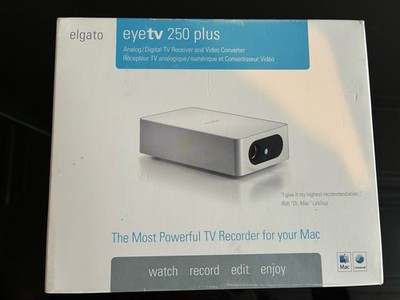 Elgato EyeTV 250 Plus USB 2.0 TV Tuner & Capture for iMac/Mac mini ATSC