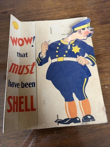 Vintage Old Shell Advertising