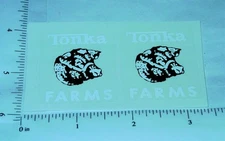Tonka 1962 to 69 Farms Stake Truck Sticker Pair TK-044