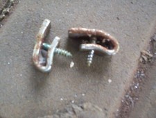 1961 Ford Falcon Headliner Coat Hooks 1961 Ford Falcon Headliner Coat Hooks