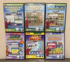 Lakeshore Learning Interactive Educational CD-ROM Lot of 6 Grades 1-4