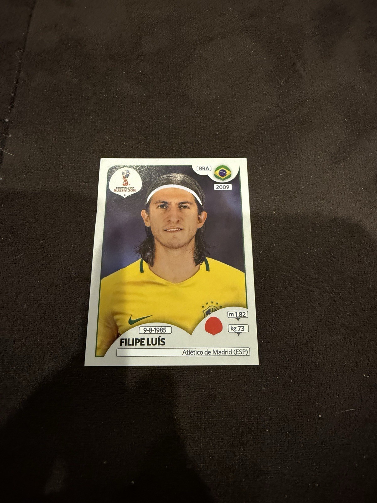 2018 Panini FIFA World Cup Stickers #346 Filipe Luis