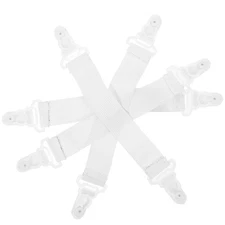 4 Pcs Suspender Clips Fastening Belt Hook Bed Suspenders Bunk Accessories