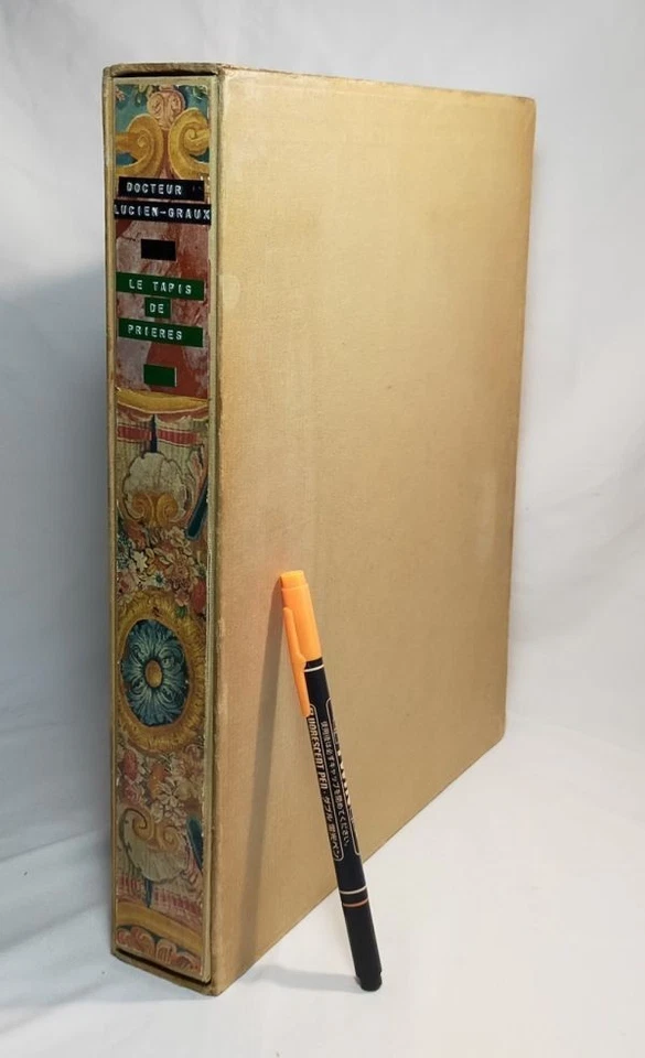 1938 Le Tapis de Prieres Lucien Graux Schmied Limited 125 Copies Art Deco Woodcu - Image 2 of 4