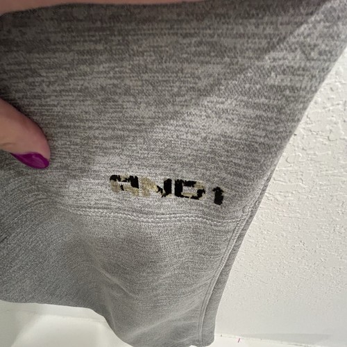 AND1 Sweatpants Joggers Gray Drawstring Track Pants Men’s Size Medium Smoke Free - Picture 4 of 7