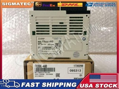 1PC MITSUBISHI FX3UC-4AD PLC Programmable Controller New Expedited Shipping