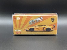 1:64 MINI GT LB-Works Lamborghini Aventador Volcanic Yellow #80 LHD