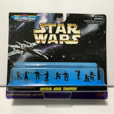 Vintage Micro Machines Star Wars Imperial Naval Troopers Galoob 1996 Rare Set