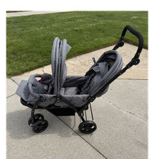 Baby Trend Folding Double Stroller, Gray, Uni...
