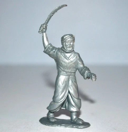 Vintage 1950s Marx Captain Gallant Playset Arab Sword Plastic Figure