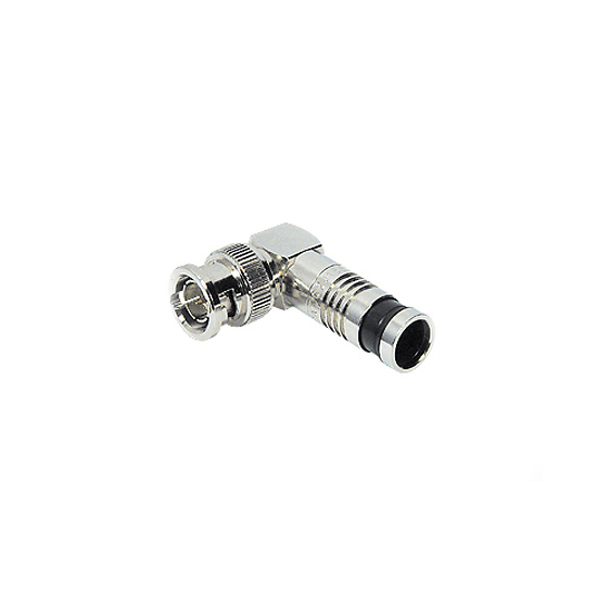 Vanco CBNC6U Right Angle BNC RG6 Compression Connector – 90-Degree Perma Seal For Coaxial Cable 2 thumbnail image