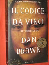 ROMANZO-CODICE DA VINCI-BEST SELLERS-ITALIANO-NUOVO