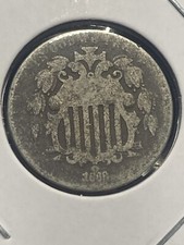 1868 Shield Nickel - As Shown! (#0666)