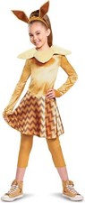 Eevee Deluxe Pokemon Nintendo Video Game Fancy Dress Up Halloween Child Costume