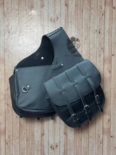 WILDRACE Satteltasche aus echtem Rindsleder Westernpferd