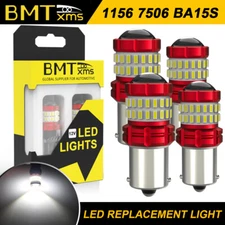 4PCS  White 1156 LED Reverse Backup Light Bulbs For 1992-1995 Honda Civic