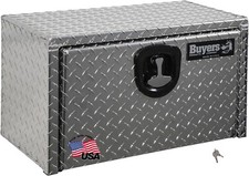 BUYERS PRODUCTS 1705148 DIAMOND TREAD ALUMINUM UNDERBODY TRUCK BOX 14X12X16 INCH