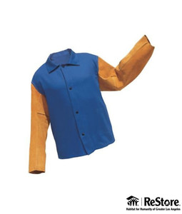 Radnor Men's M 30" Flame Retardant Jacket Royal Blue Leather Jacket 64055161