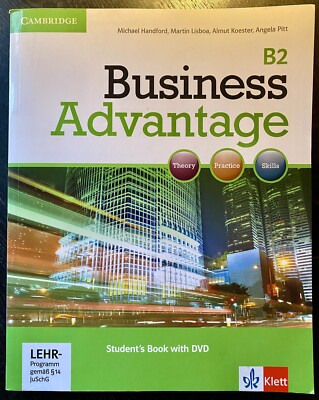 Cambridge B2 Business Advantage von Klett (inklusive DVD)