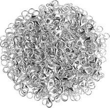 200Pcs Silver Lobster Claw Clasps And Jump Rings Jewelry Making Kit