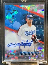 2021 Bowman's Best Best of '21 Autographs Atomic Luis Rodriguez 4/25