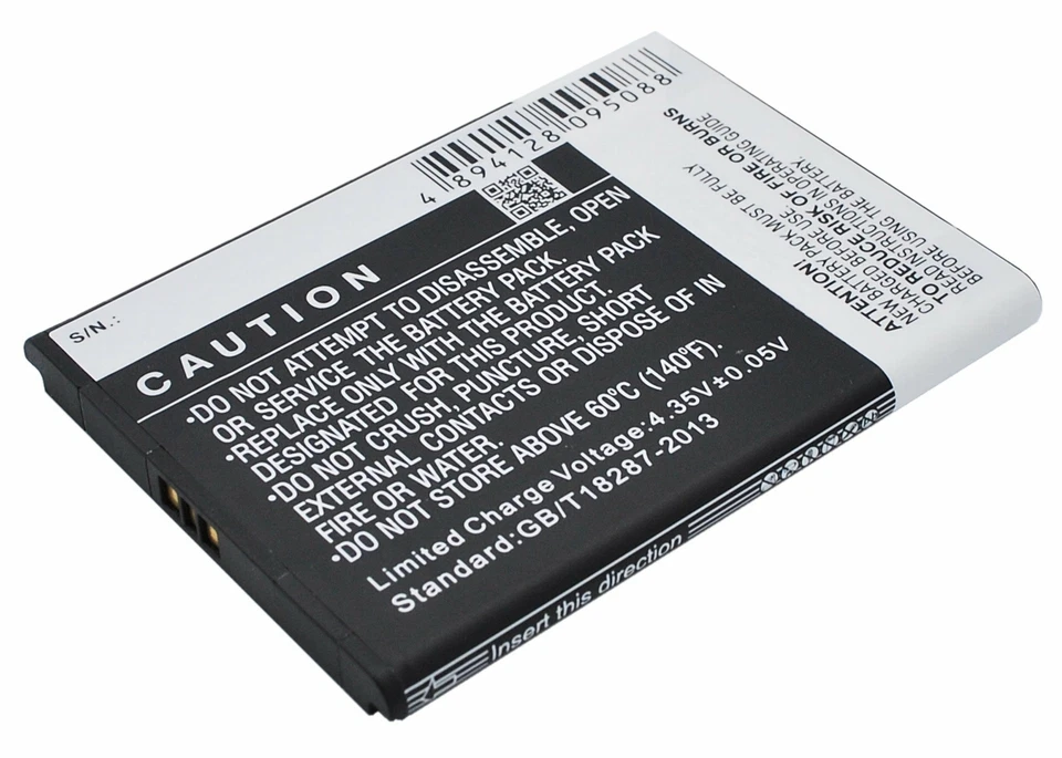 Batería para KYOCERA Brigadier; DuraForce; E6560; E6762; E6782; 5AAXBT076GEA; SCP-60LBPS Foto 3 de 4