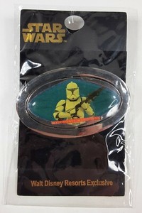 Disney World Star Wars Weekends 2003 Spinner Clone Trooper LE2000 Pin SWW Disney World Star Wars Weekends 2003 Spinner Clone Trooper LE2000 Pin SWW
