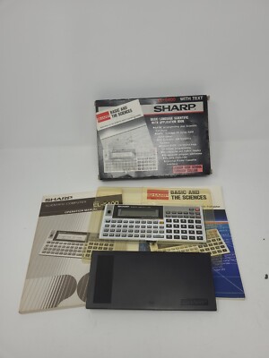 Vintage Sharp EL-5400 Complete In Box 