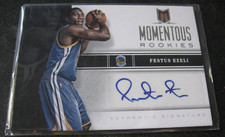 FESTUS EZELI 2012-13 Momentum Momentous Rookies Autographs #29 Warriors MINT