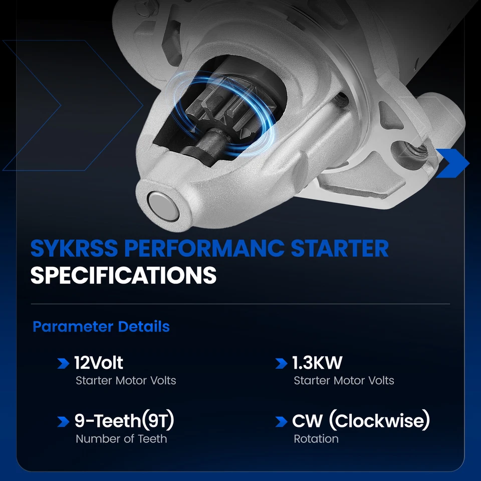 Nuevo motor de arranque para Jeep Grand Cherokee WK2 11-2012 1.3KW 4801694AC 4 puertas Foto 3 de 4