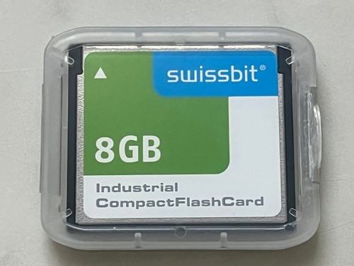 Swissbit 8GB SLC Chip industrial CompactFlash CF Memony Card SFCF8192H1B02T0-I-Q - Picture 5 of 8