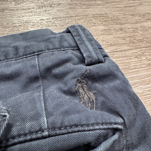 Polo Ralph Lauren Pantalone Uomo 32 Blu Chino Vestibilità Dritta 32x29 Tasche Elasticizzato - Foto 7 di 12