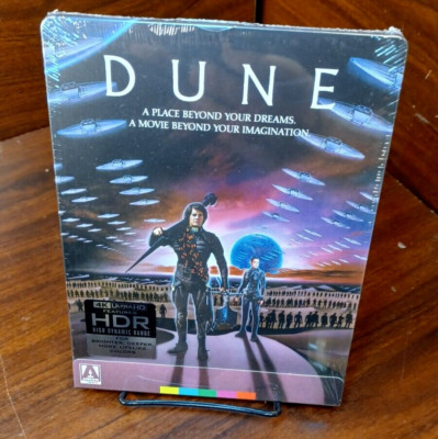 Dune 1984 Steelbook (4K Ultra HD + Blu-ray, Arrow Video) NEW-Free Box Shipping