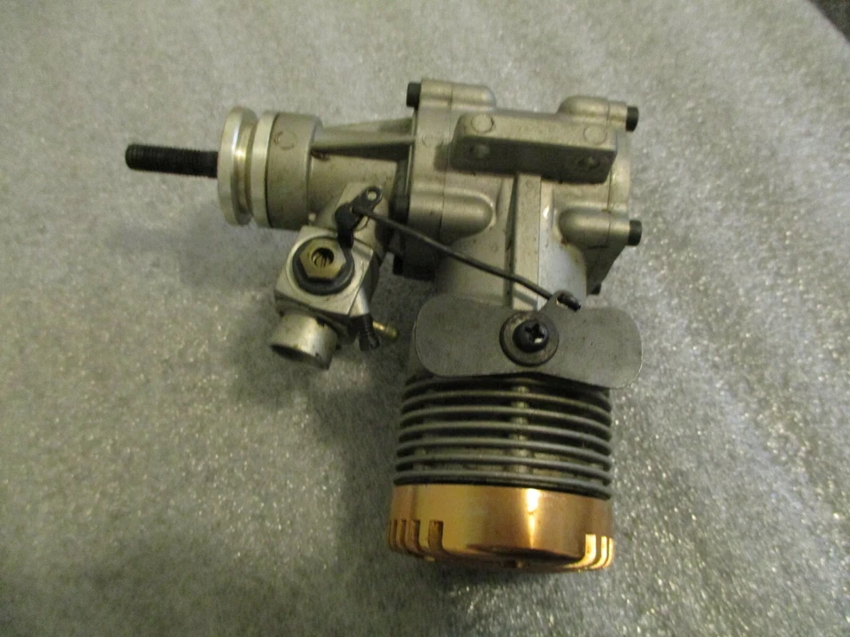 VINTAGE OS MAX H60F GP RC ENGINE MOTOR W/ ORIGINAL BOX / EXTRA CARB - C INFO - Image 4 of 4