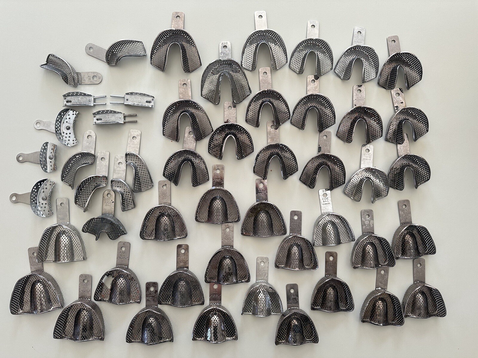 COE and ULTRADENT metal dental perforated stainless autoclavable