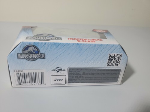 Parque Jurásico/Mundo Diecast MERCEDES-BENZ CLASE G 4x4 MIP 2015 escala 1:43 Nuevo de Lote Antiguo - Imagen 5 de 5