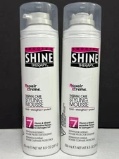 Smooth 'N Shine Therapy Repair Xtreme Thermal Care Styling Mousse -2 Pack/8.5flo