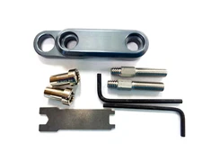 Avet Reel Clamp Set for EXW30/2 EX50/2 EXW50/2 - Clamp, Bolts & Nuts - GUNMETAL